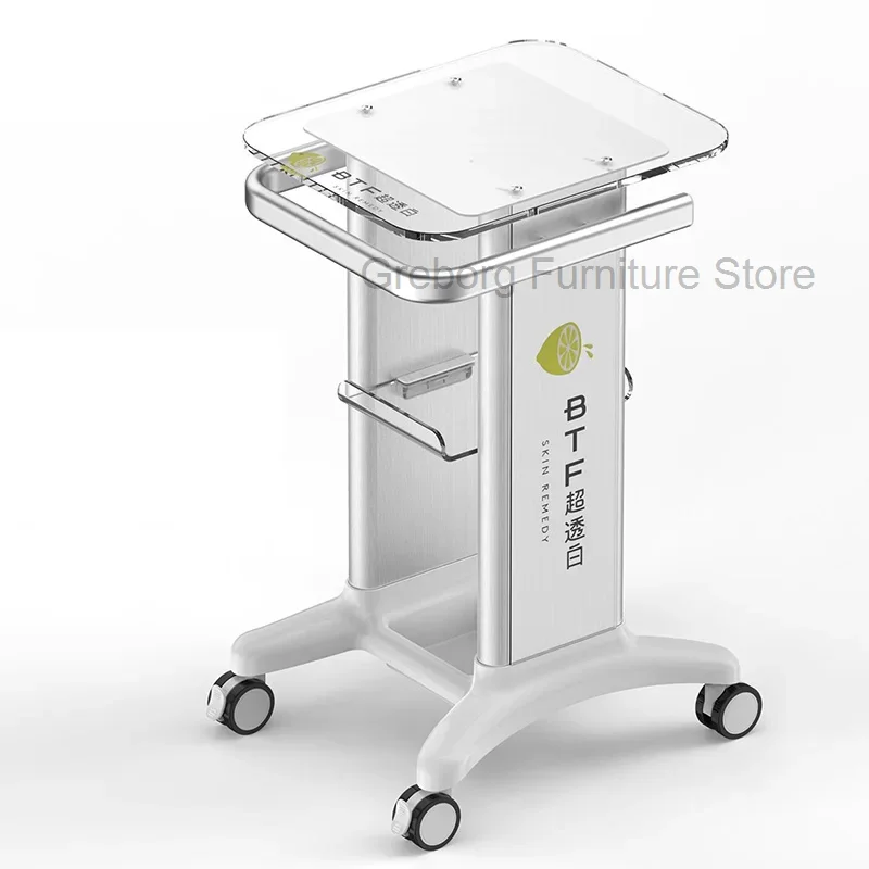 

Furniture Aesthetics Beauty Hairdressing Carts Dressing Auxiliary Cart Drawers Rotating Trolley Aluminum Muebles Belleza Spa