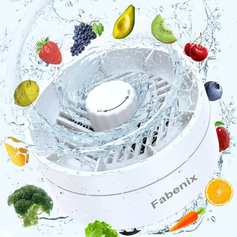 

Fruit and Vegetable Washing Machine. Rotatable Fruit and Vegetable Purifier. The Fruit Cleaner Device Automatically Turns on in