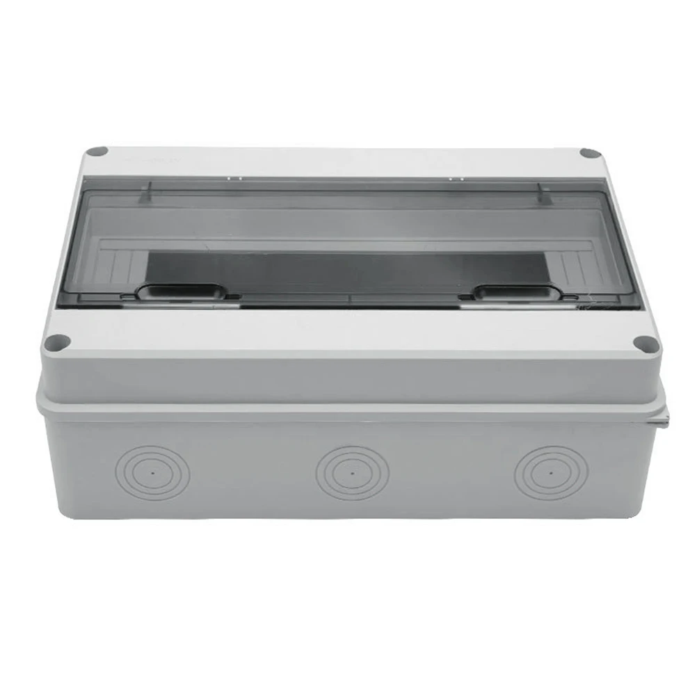 

Rainproof Empty Small Plastic Electrical Junction Case Weatherproof Breaker Box 15 Circuits Outdoor Waterproof Dustproof