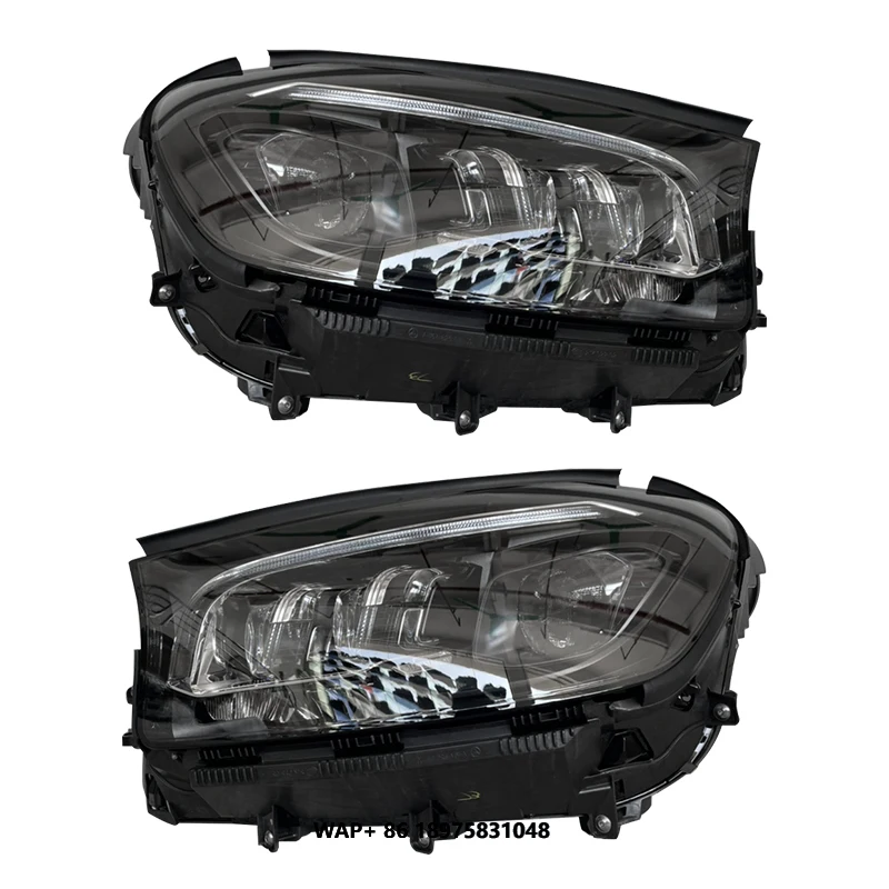 

for 1679068306 Plug and Play GLS W167 LED Headlight Car Accessories Left Right Lights Head Lamp