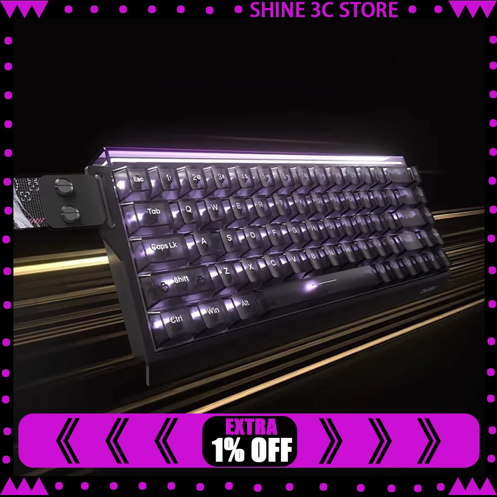 

DAREU FK68 Magnetic Keyboard 8Khz Regulable RT Accuracy Low Delay RGB Gaming Mechanical Keyboard Gasket Hot Swap Pc Accessories