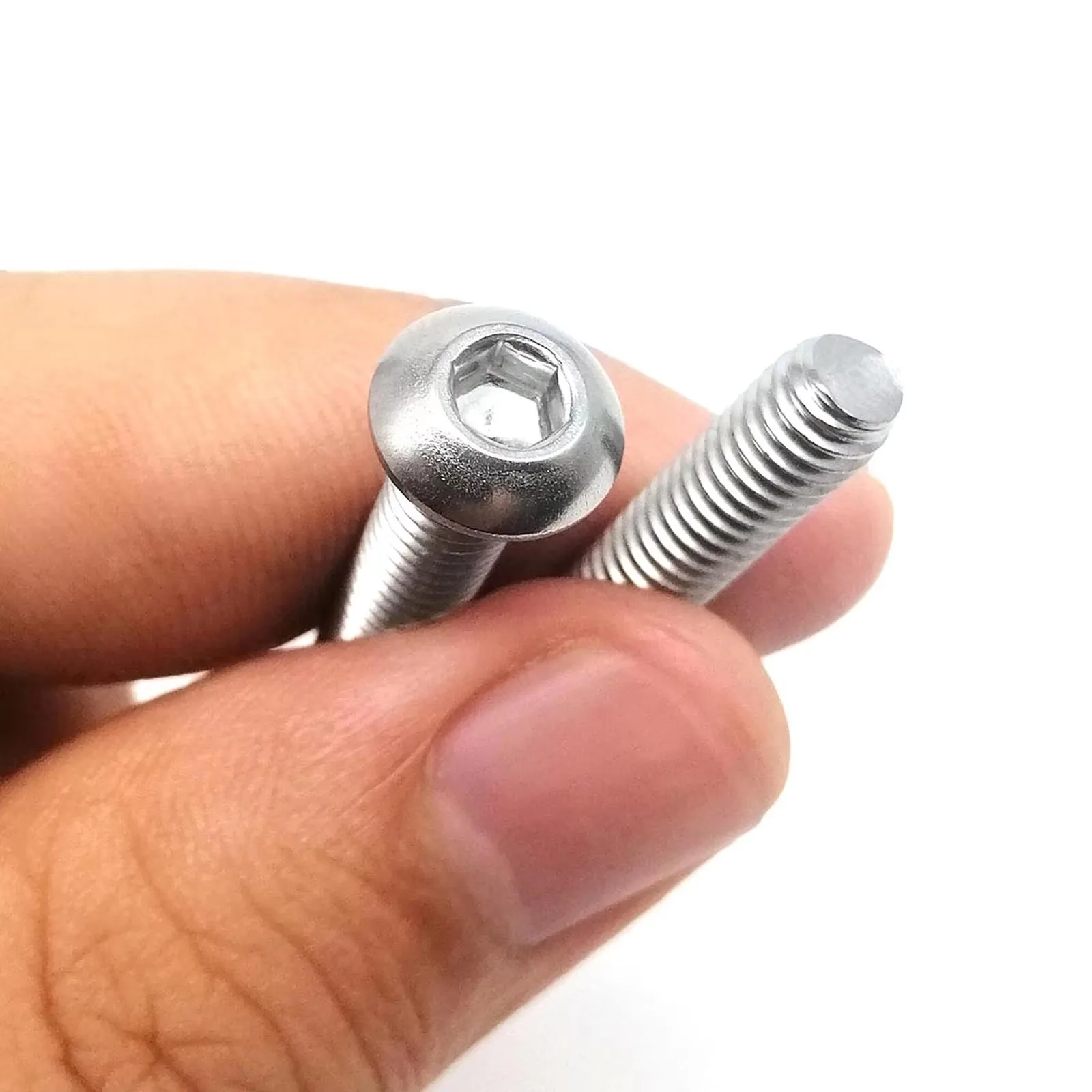 1000 قطعة M3 * 8 برغي رأس أزرار (2 قطعة/الحقيبة)، إجمالي 500 كيس