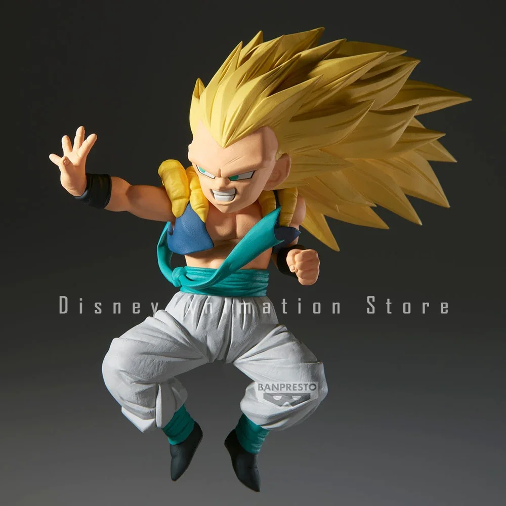 100% Original BANDAI Banpresto Dragon Ball Z Majin Buu (Super) Gotenks SSJ3 Match Makers Series Doll Collectible Anime