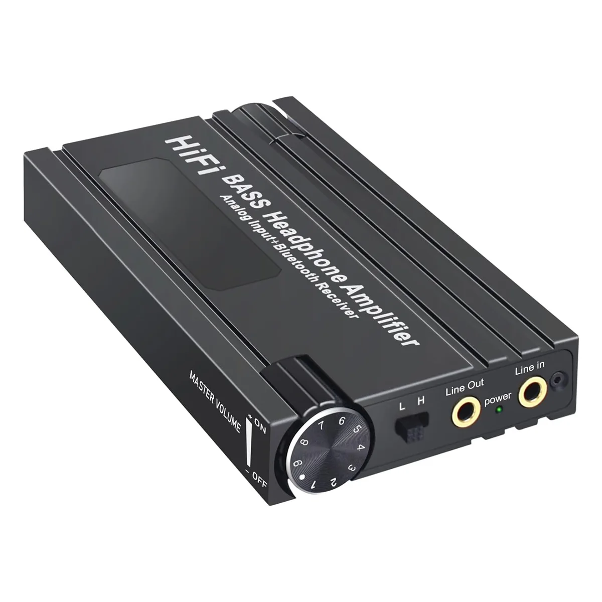

Y19A HiFi Bluetooth Headphone Amplifier Portable HiFi Earphone Amp with Bass Volume Control for MP3/MP4/Phones/Digital Player