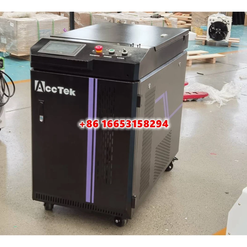 Wholesale Device Cleaning Laser 500watt Pulsed Laser Paint Removal Equipment Fiber Laser Cleaner