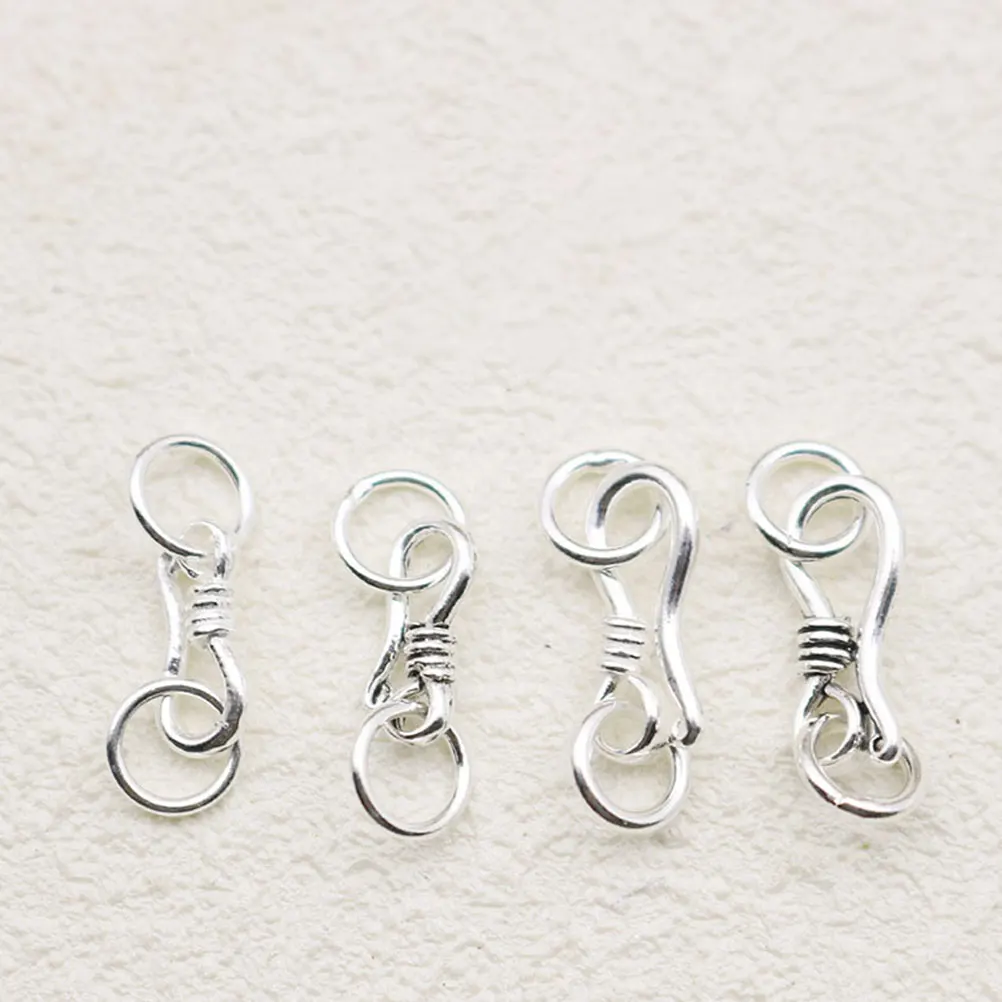 

5pcs Jewelry Lobster Supply Silver Lobster Shape Metal Clasp Link Clasp Bracelet Necklace Connector Jewelry Supplies DIY