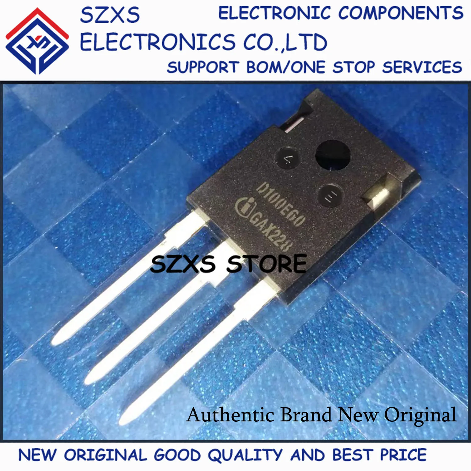 New Original 10Pcs IDW100E60 D100E60 TO-247 600V 100A Fast Recovery Diode In Stock Electronic Components Good Quality
