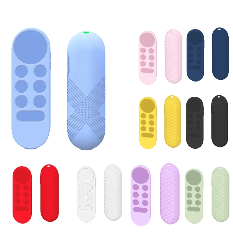 Google Chromecast用ソフトシリコンケース,リモコン保護カバー,Google TV 2020用シェル,音声リモコンf