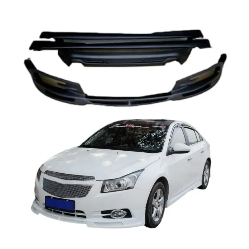 

Wide Body Kit For Chevrolet Cruze 2009-2013 Type E ,the Pp Auto Body Systems includes Front Rear Bumper Lip,Side Skirt