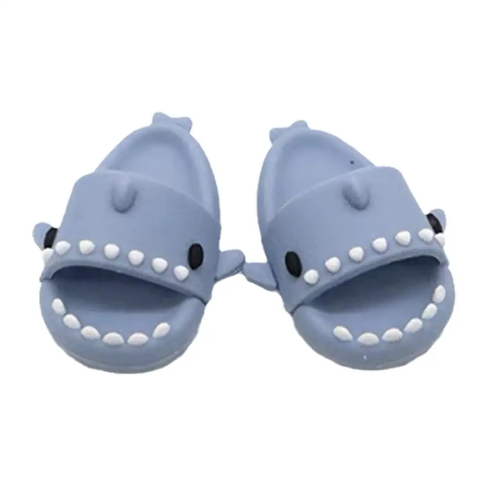 1pair Mini Shark Slipper For Small Pet Hamster Little Turtle Little Lizard Hedgehog Small Small Pet Hamster Slipper Supplies