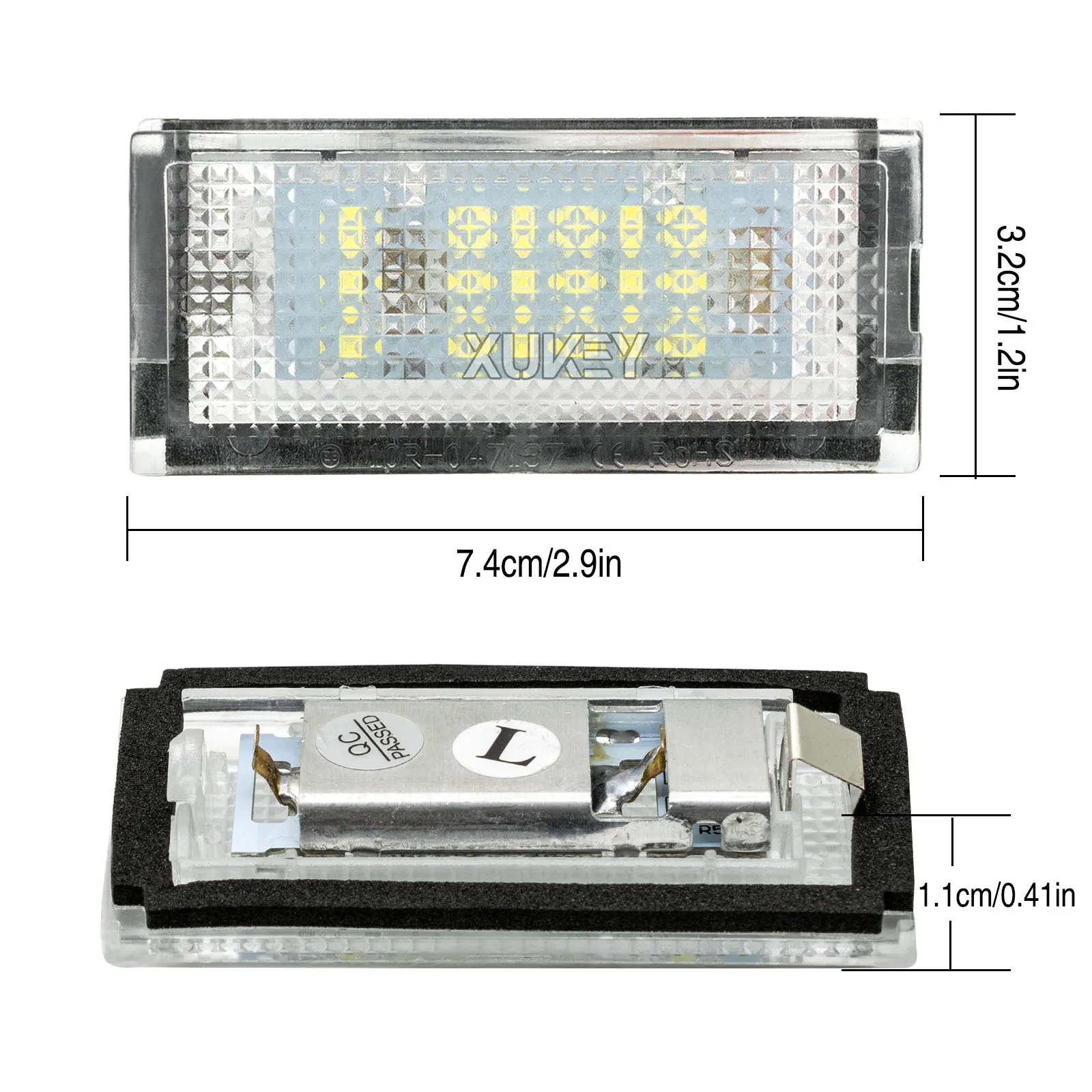 Auto Tail Light Led License Plate Light Led Canbus LED Bulbs for BMW 3 Series E46 4D 5D Touring 1998-2005 Car Accessories