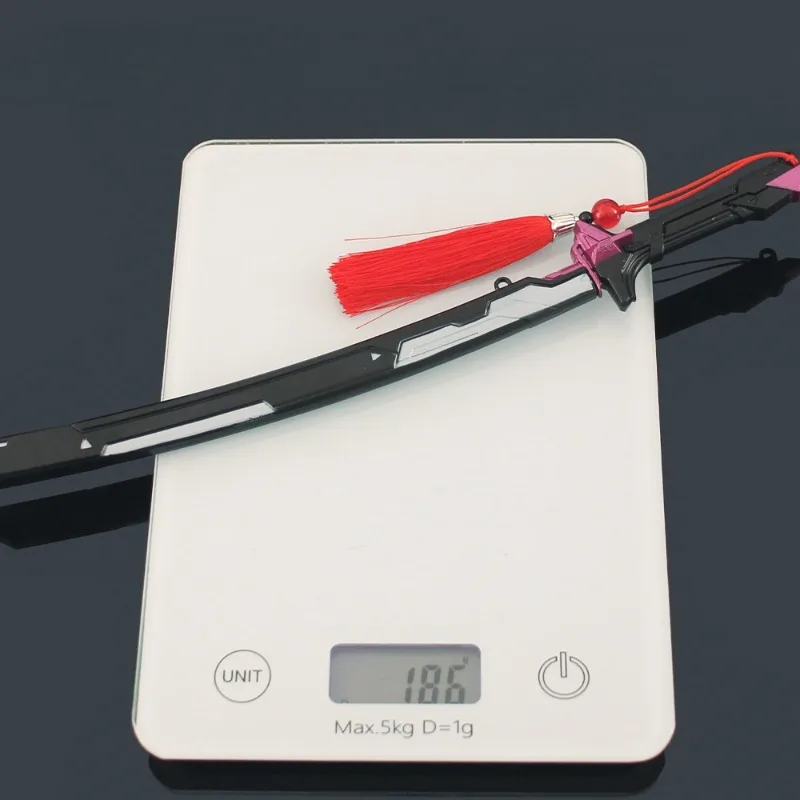 Valorant EX.O Edge – couteau d'arme mêlée, 30cm, périphérie de jeu, épée en métal, modèle d'arme, ornement de bureau, décoration, artisanat, cadeaux, jouets