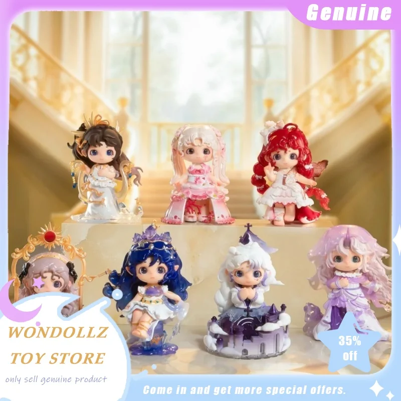 

Genuine Heyone Joy Glimmering Gala Series Blind Box Kawaii Cute Girl Figure Desktop Ornament Collection Model Trendy Toy Gift