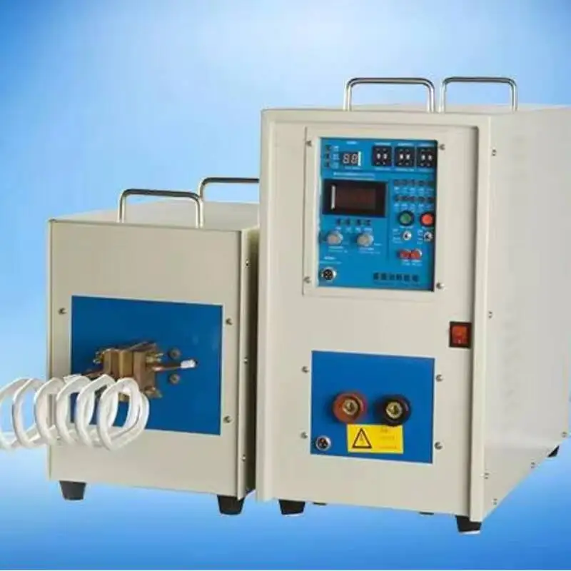 

Высококачественный портативный индукционный нагреватель 25 кВт для термообработки металла, 220 В, с новым двигателем и насосом