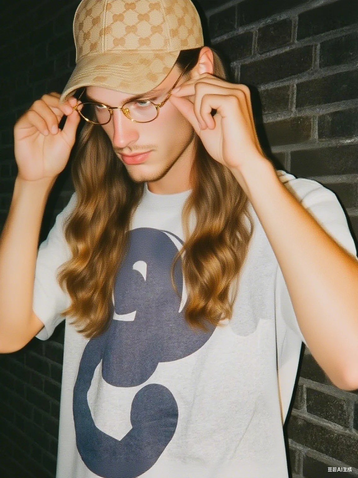 

Городская футболка унисекс свободного кроя Y2K в готическом уличном стиле, летняя комфортная футболка с короткими рукавами и принтом граффити