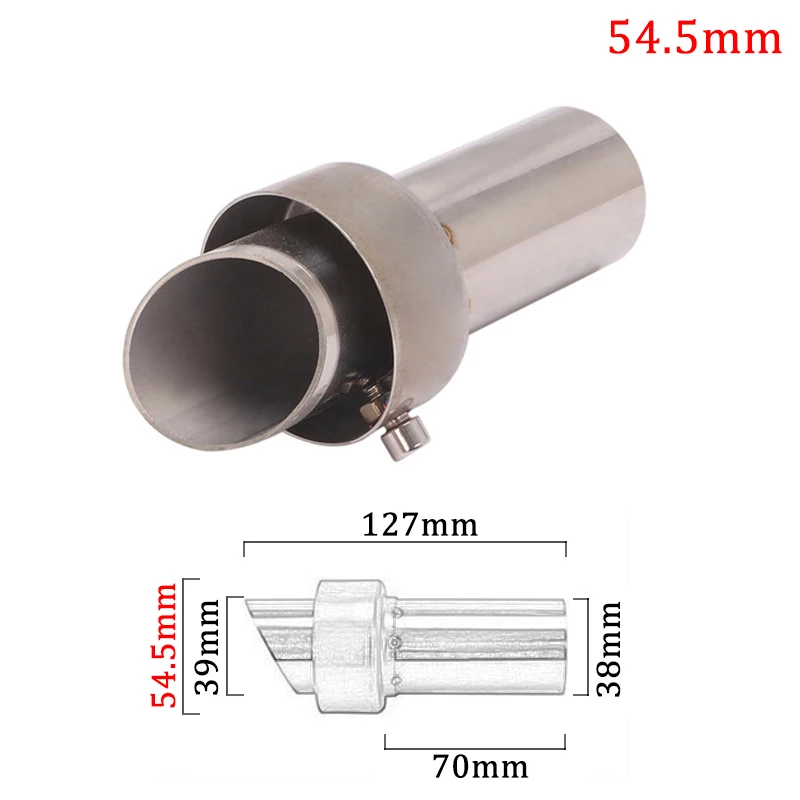 47mm 48/56mm Universal Front Mid End Catalyst DB Killer for Yoshimura Motorcycle Exhaust Muffler Silencer Noise Sound Eliminator