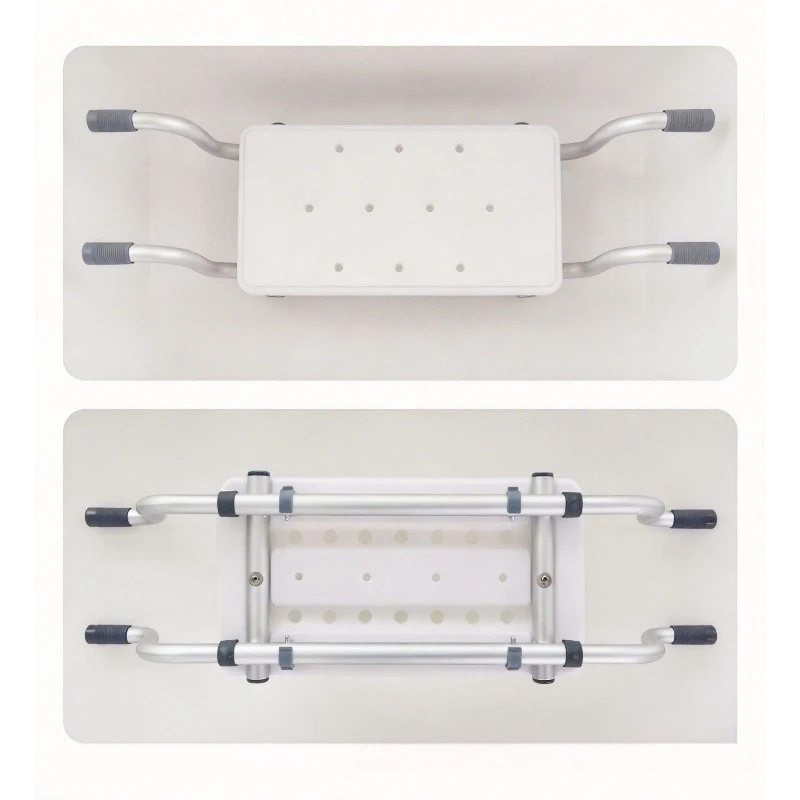 Aluminum Bathtub Seat Board, Adjustable Width Non Slip Bath Chair