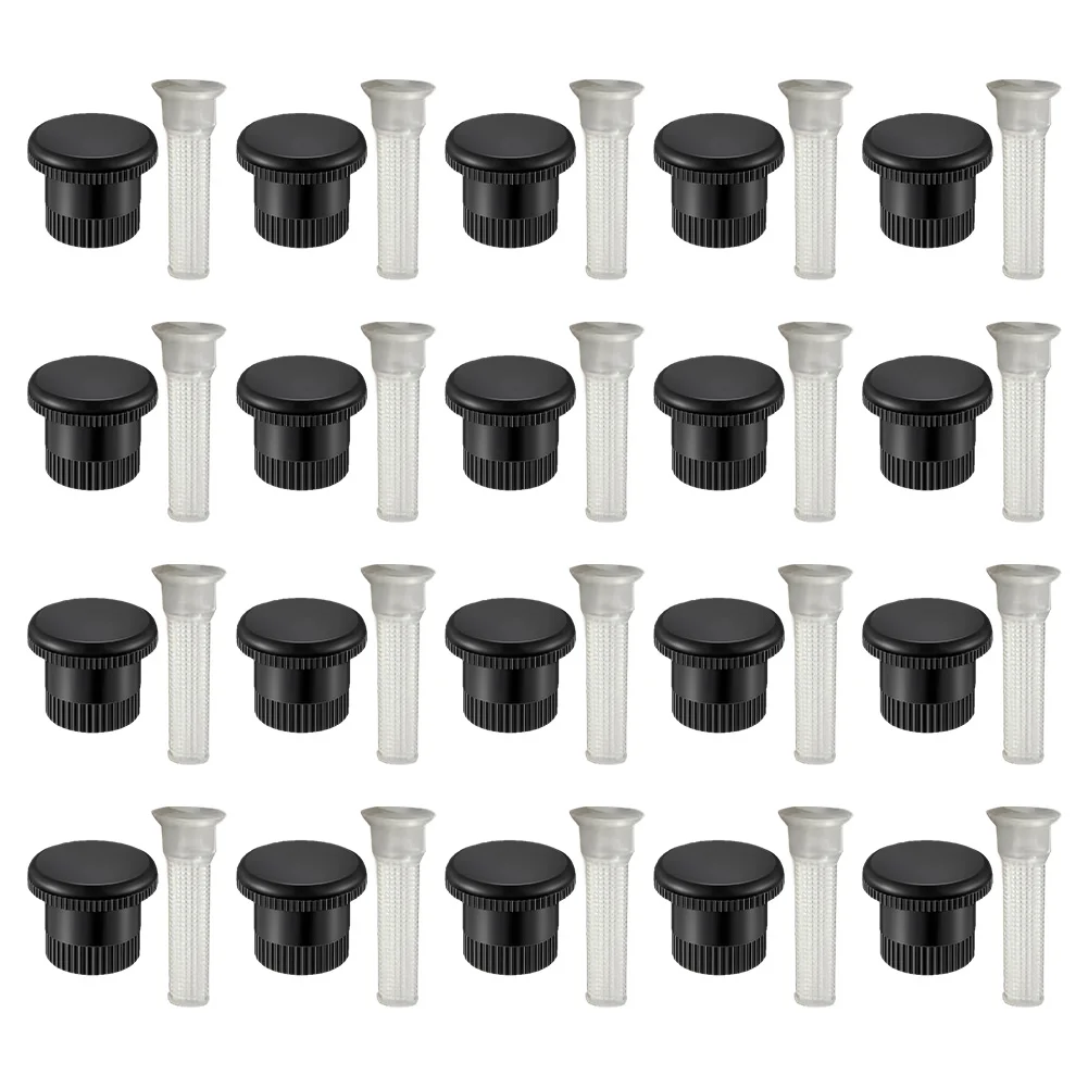 10 Spray Head Covers with Filter for Hunter Compatible Sprinklers Supporting Smooth Water Flow and System Protection