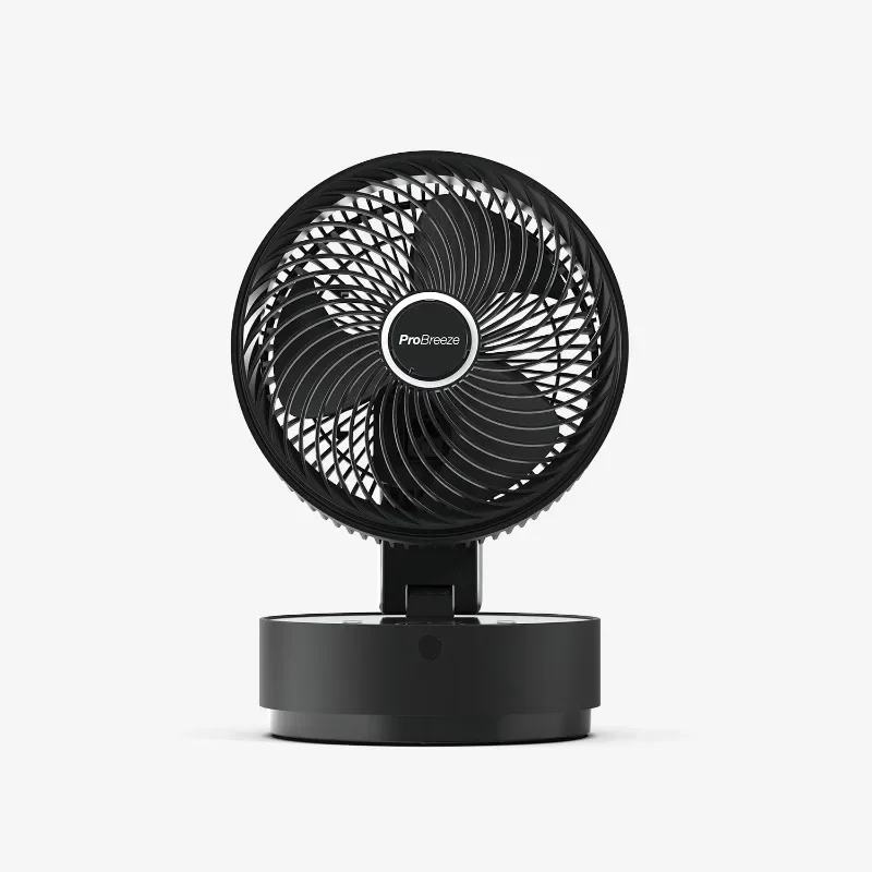 Ventilatore da tavolo personale Pro Breeze con telecomando potente turbina Timer silenzioso ventilatore da tavolo per camera da letto ventilatore da tavolo circolatore d'aria