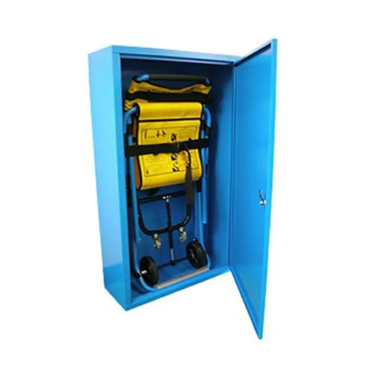 Patient evacuation chair High floor personnel quick transfer chair Aluminum alloy X-type portable folding stretcher Fire rescue