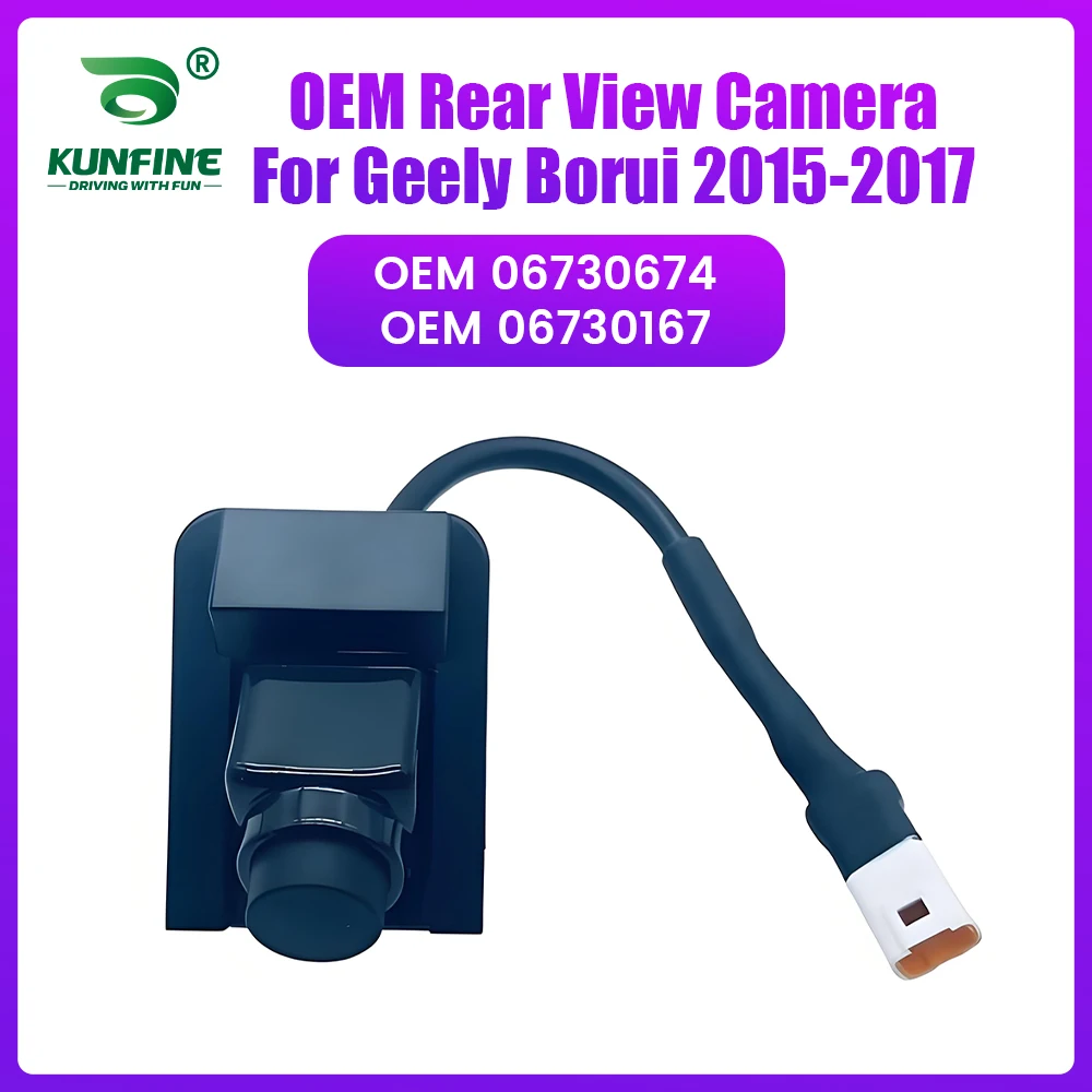 Factory Car Rear View Reverse Backup Camera 06730674 06730167 For Geely Borui 2015 2016 2017 Waterproof Parking Assist