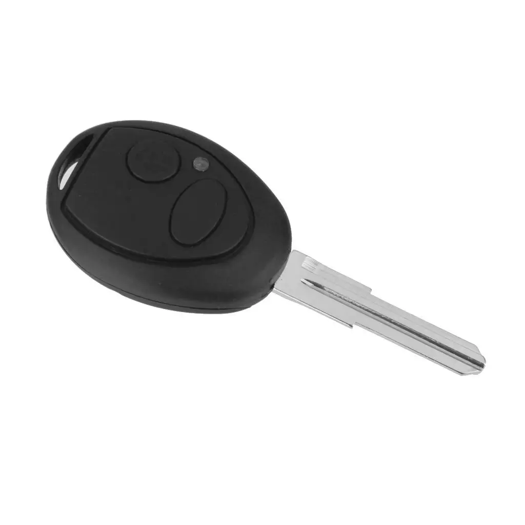 Key Fob Case Plastic Blade Key Shell Replacement Housing Remote Key 3 Buttons for Land Rover Discovery 2 TD5 TDI