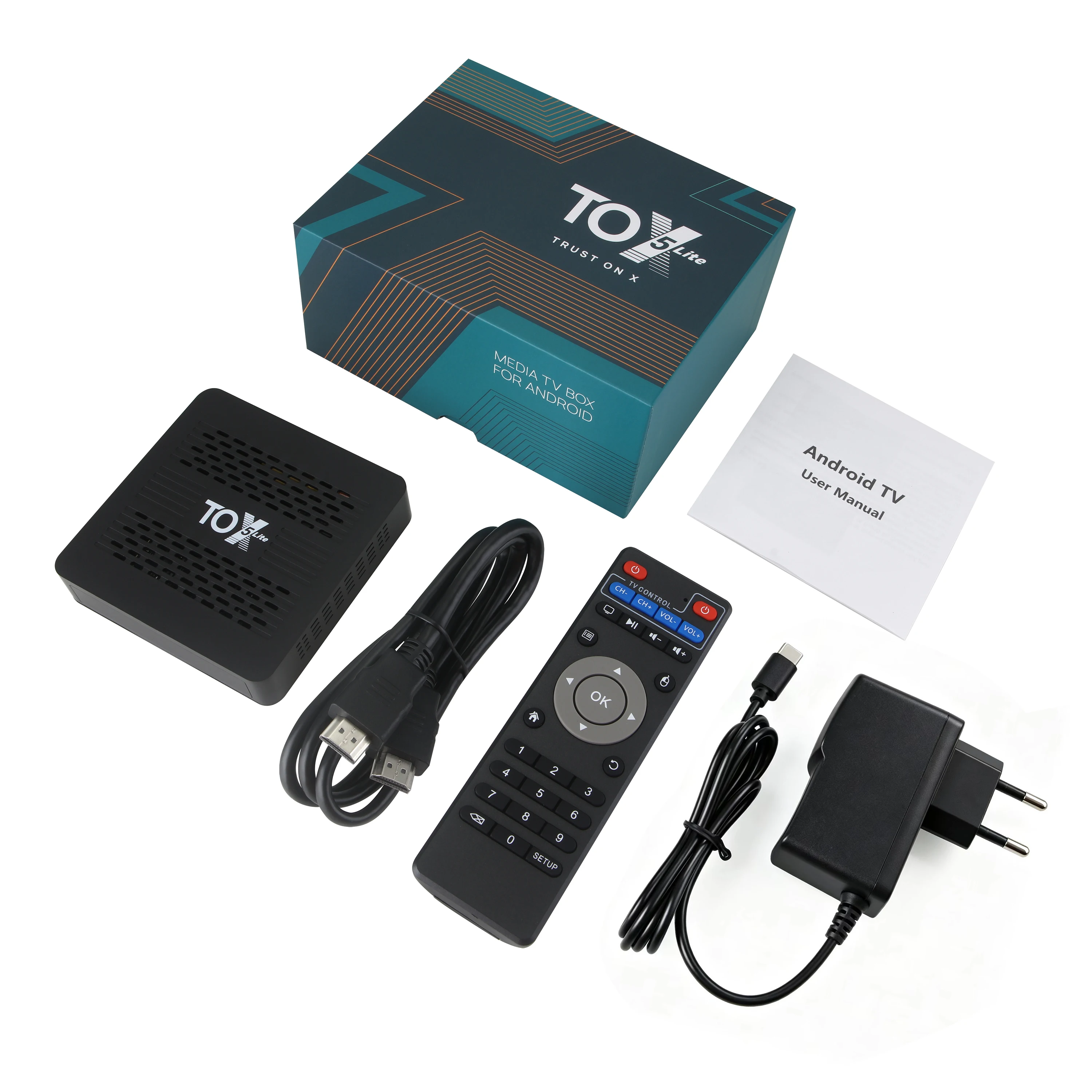 TOX4 Smart TV Box 4K Android 13 RK3528