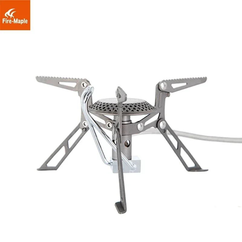 Fire Maple Titanium Gas Stove Outdoor Camping Travel Picnic Cooking Burners Portable Fold Furnace Lightweight Split Blade 2