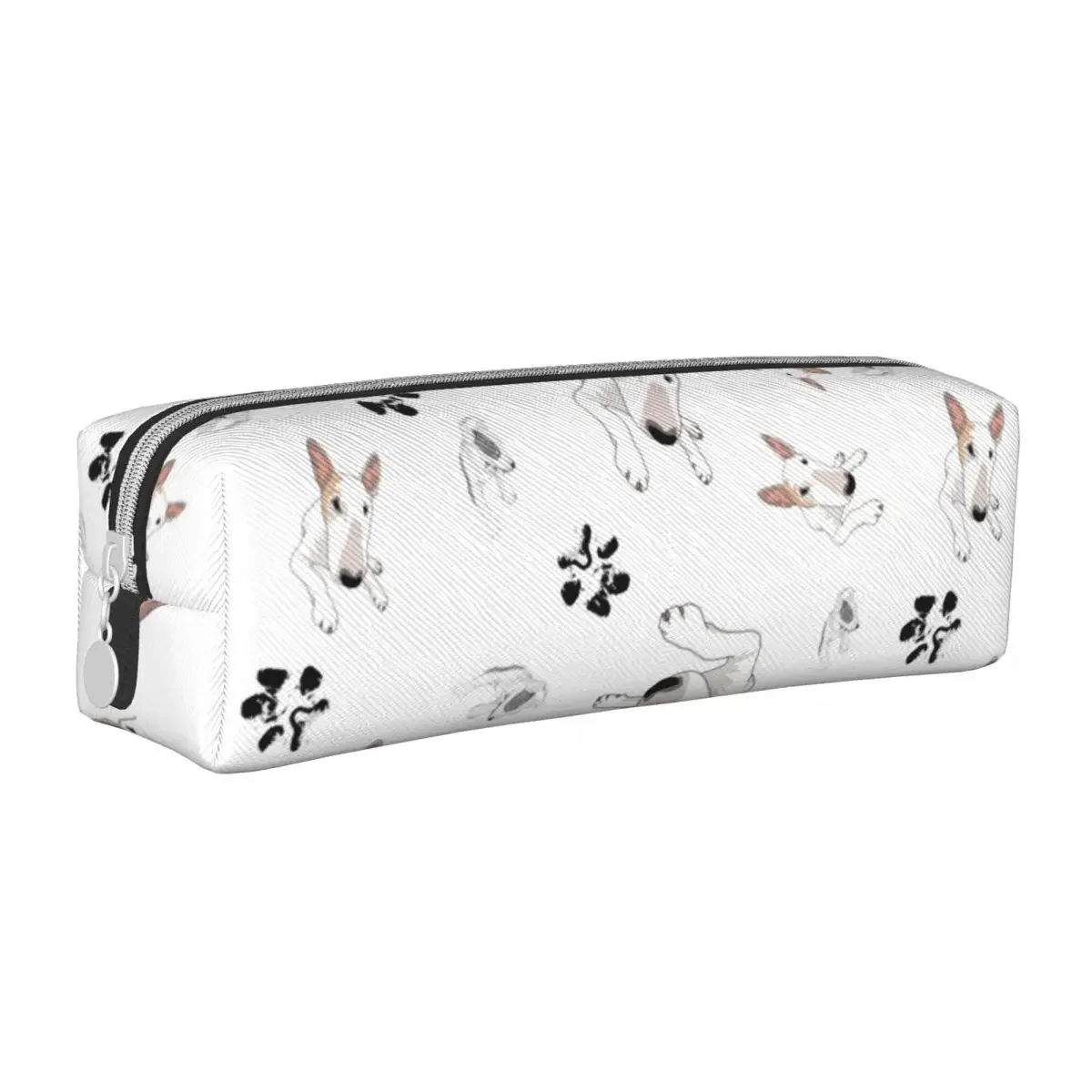 

Bull Terrier Dog Pencil Cases Pen Pencil Bags for Student Big Capacity School Supplies Gift Pencil Pouch