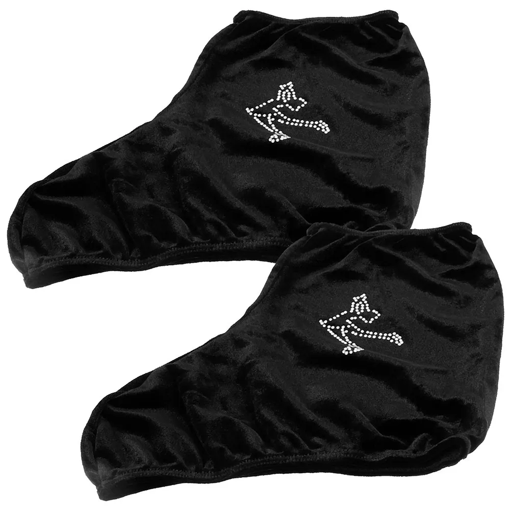 

1 пара полиэстеровых чехлов для коньков, защитные износостойкие портативные моющиеся чехлы для роликовых коньков и хоккейных коньков