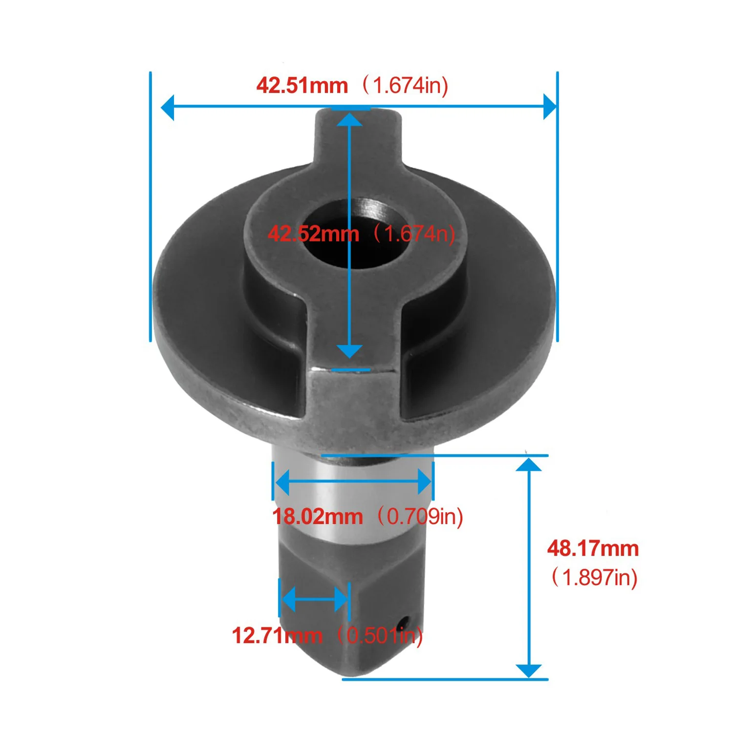 Replacement Compatible Drive Anvil Part for Anvil Assembly 1/2