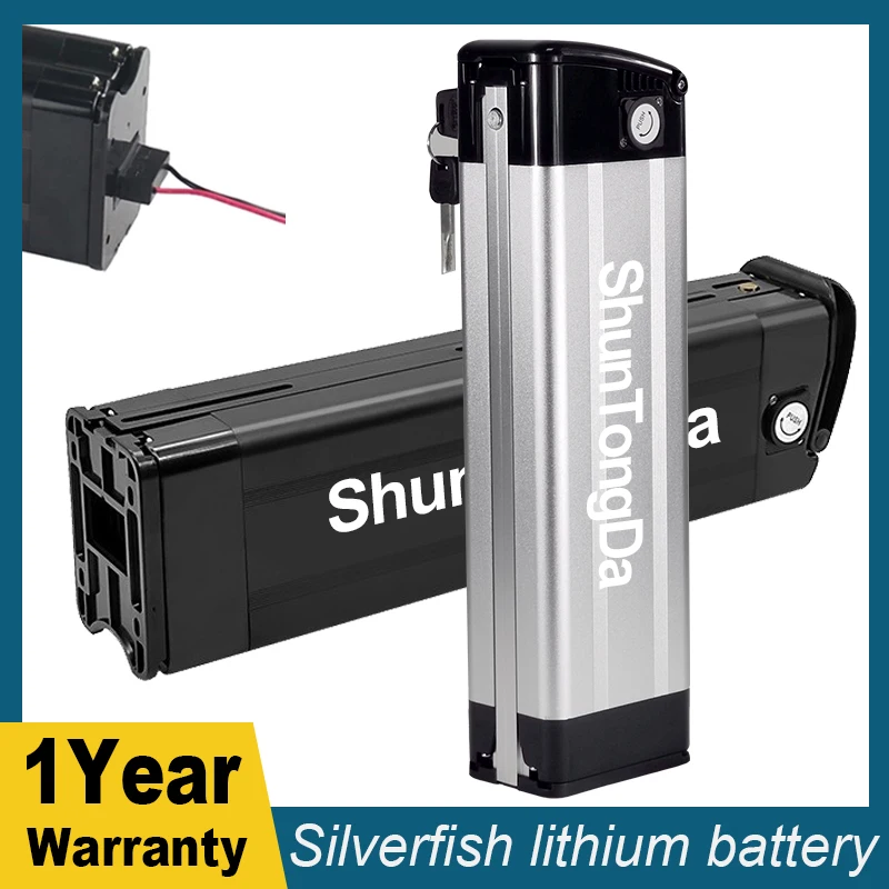 

48V Silverfish Lithium Electric Bike batteries 18AH 20AH 24.5ah 2500W 350w 500W 36V Lithium Ion Electric Bike Bicycle Battery 1