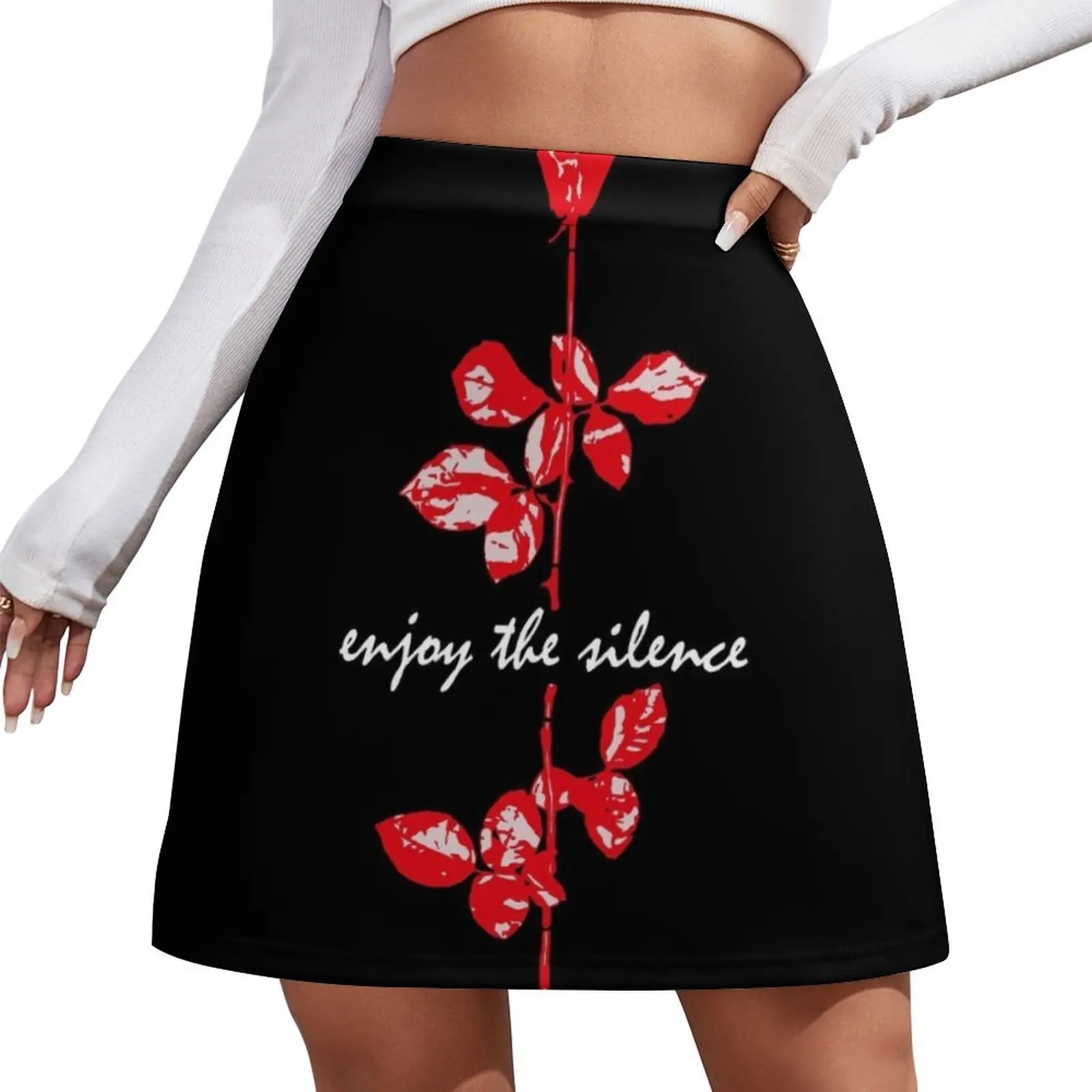 

Мини-юбка Enjoy The Silence, роскошная женская юбка, тренд 2026 года, в стиле фейри-гранж, женские юбки