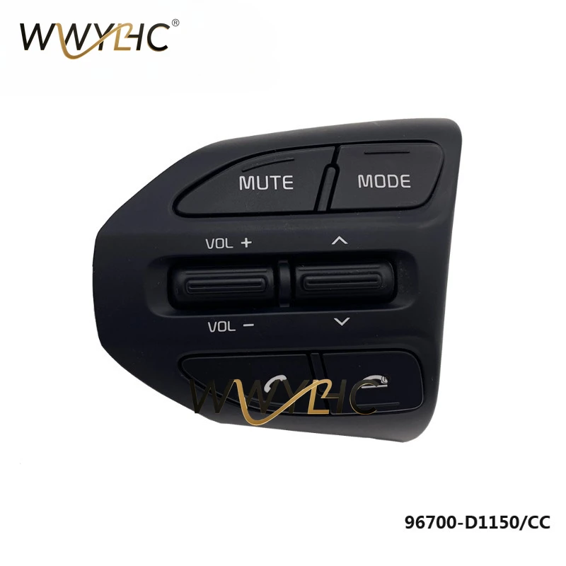 96700-D1150 подходит для Kia K4 KX3, кнопка Bluetooth управления звуком на руле