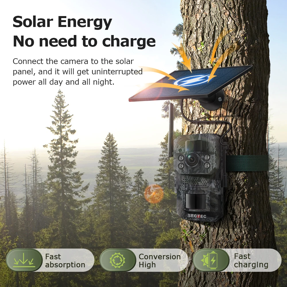 Cámara de Caza Solar INQMEGA 4 - Outdoor Hunting Video Camera reseña y precio