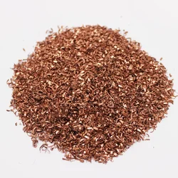 99.9% Pure Copper Shavings Grains Chop Grain Casting Smelting Granulate