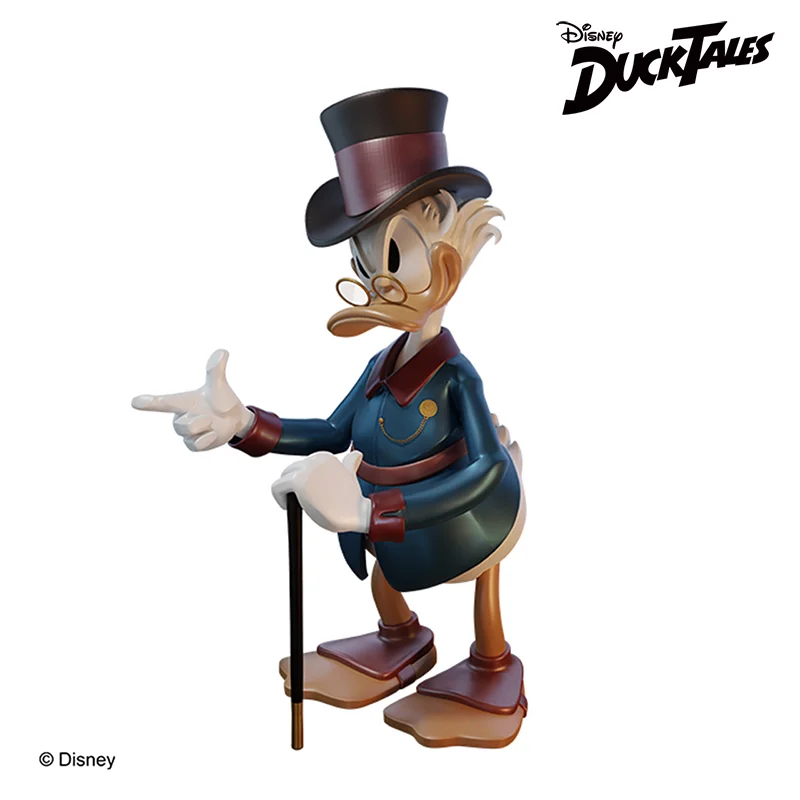 Disney Donald Duck Series Retro History Uncle Kochi Tide Play Cute Doll Desktop Decoration Room Decoration Collection Model Toys