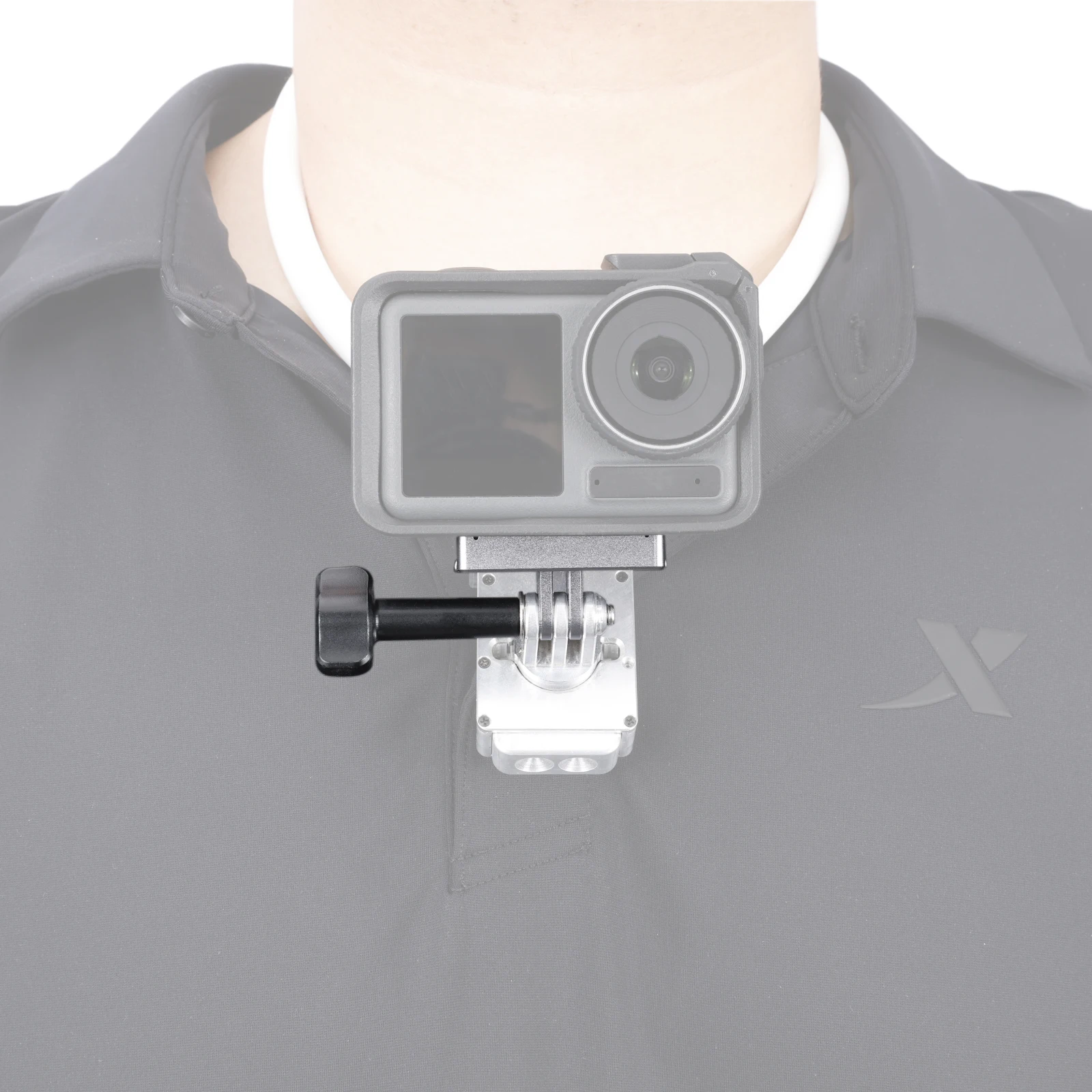 Niceyrig Action Camera Magnetic Mounting Adaptor Quick Release with Cold Shoe Adaptor for DJI Osmo Action 4/ Action 3/ Action 2
