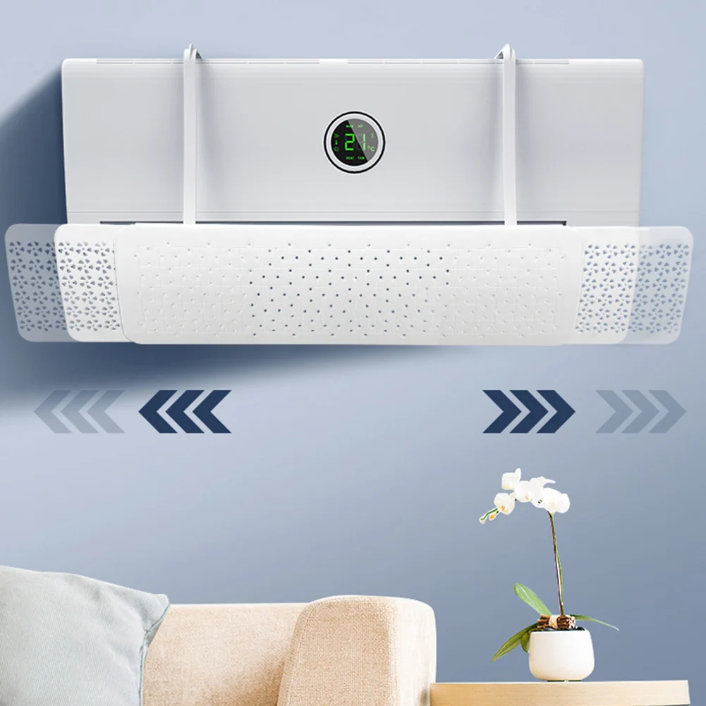 Adjustable Air Conditioner Wind Baffle For Hanging Machine Cold Wind Guide Deflector Home Office Cooling Accessories
