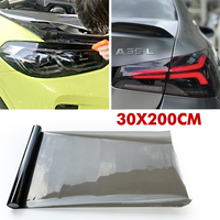 30*200cm Car Light Headlight Taillight Tint Vinyl Film Headlight Foil Sticker Premium Quality Film on Headlights Car Accessories