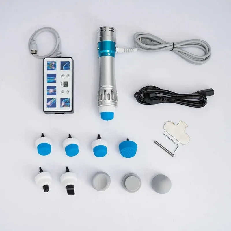 Portable Shockwave Therapy Machine Physiotherapy Shock Waves Vibrator-Massagers Muscle Machine Health Body Massager Pain Relief