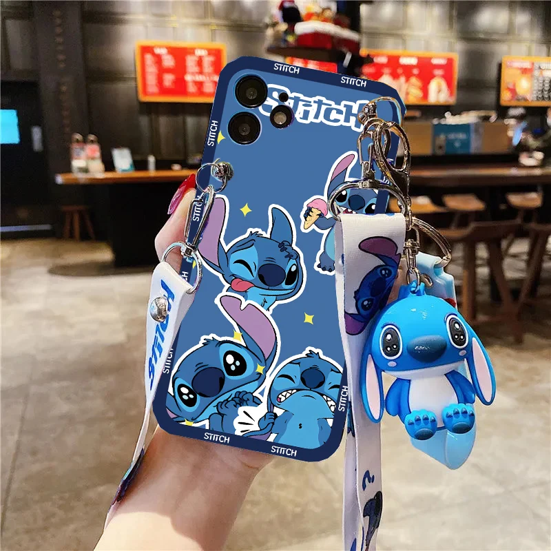 Cartoon Cute 3D Stitch Case For Redmi Note 13 12S 13 Pro Redmi 12C 13C 4G 5G Soft Tpu Phone Case Cover