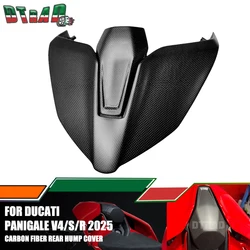2025 For DUCATI Panigale V4 V4S 2025 100% Carbon Fiber Rear Hump Cover Seat Cowl Tail Fairing Motorcycle Acceesories Plain Matte