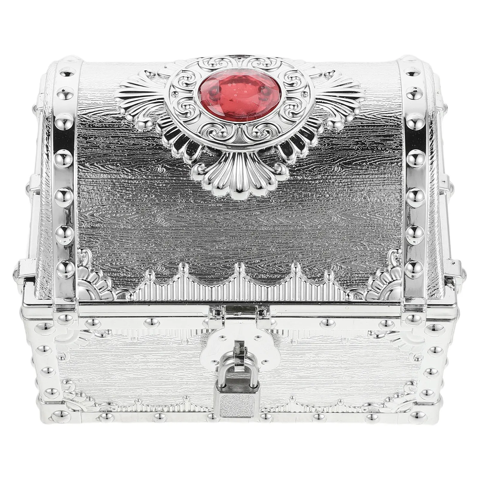 

Пластиковый сундук для хранения в пиратском стиле, большой сундук-сокровищница для детей, для организации класса, хранения украшений, памятных вещей, сувениров для вечеринок, декоративный