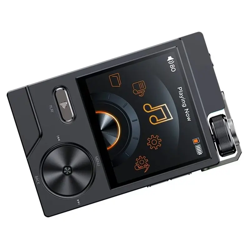 MP3 Hi-Fi Music Player Portable DSD256 Decoding Output Audiophile Audio Quality Featuring MIPS+ DSP Architecture-Y44A