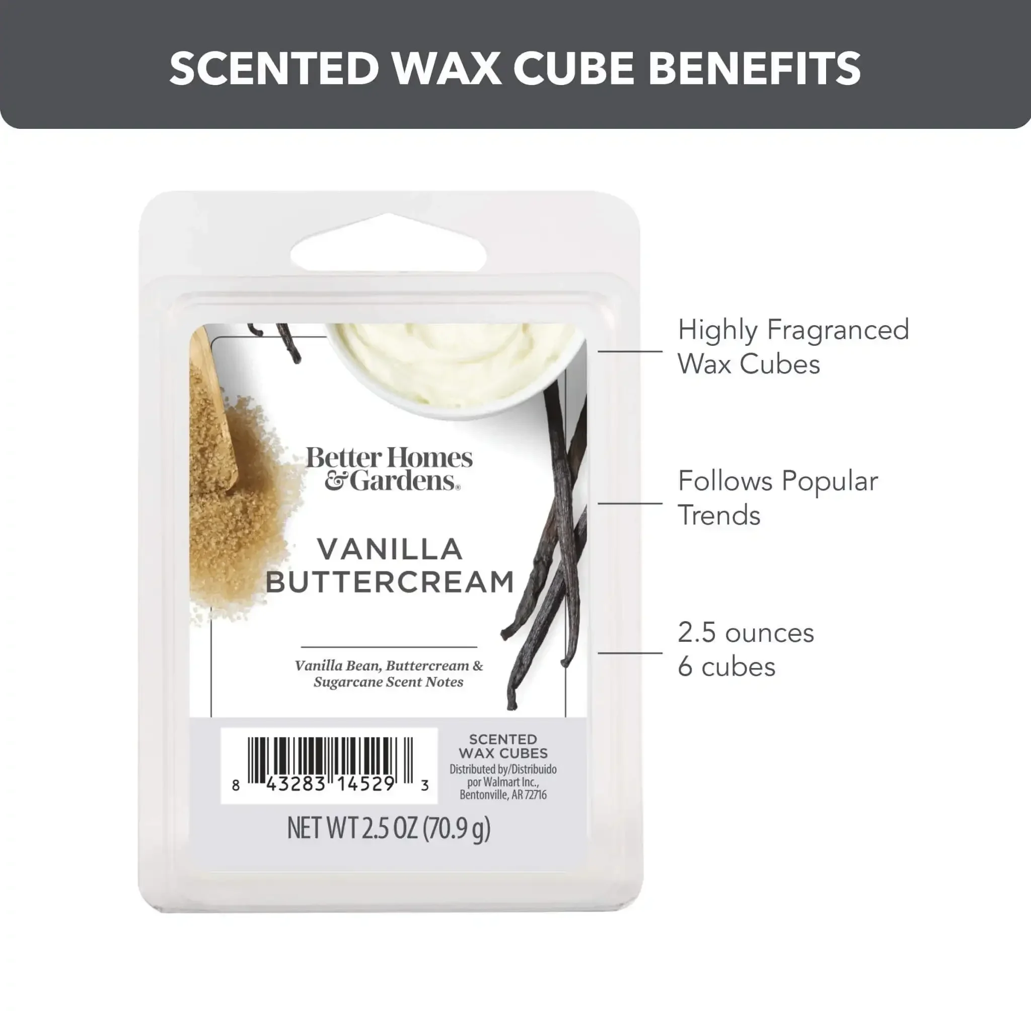 Vanille-Buttercreme-Duftwachsschmelzen