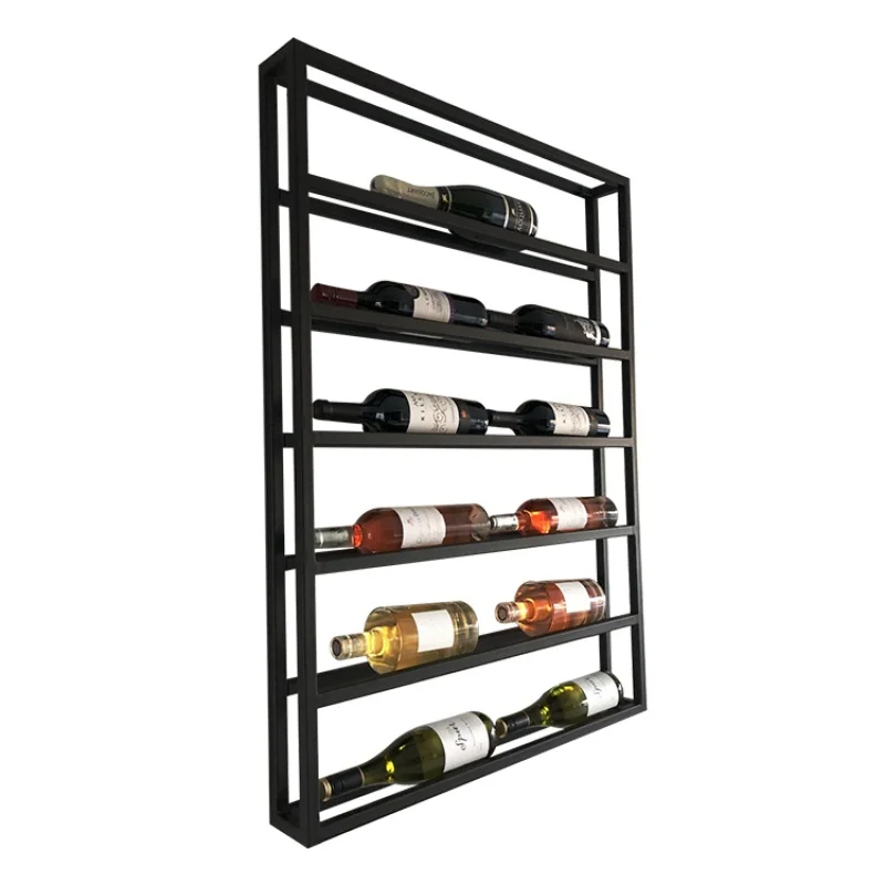 custom，Good Price Liquor Display Rack Wall Mounted Wine Display Racks Metal