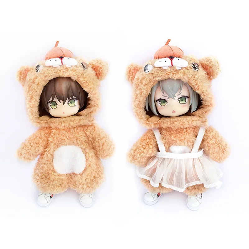 

Ob11 Doll Clothes Cosplay Tiger Plush 1/12 Bjd Doll Animal Clothes Accessories For Ob11,Obitsu11,Molly, Gsc, Ymy, 1/12bjd Dolls