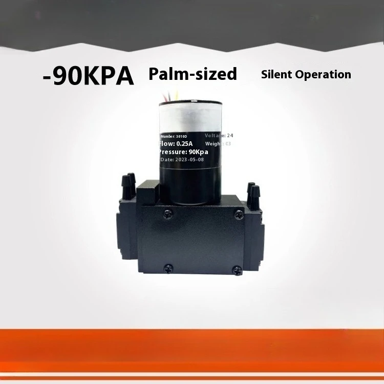 

Miniature vacuum pump DC double head air Suction cup air Gas analysis sampling Brushless diaphragm negative pressure