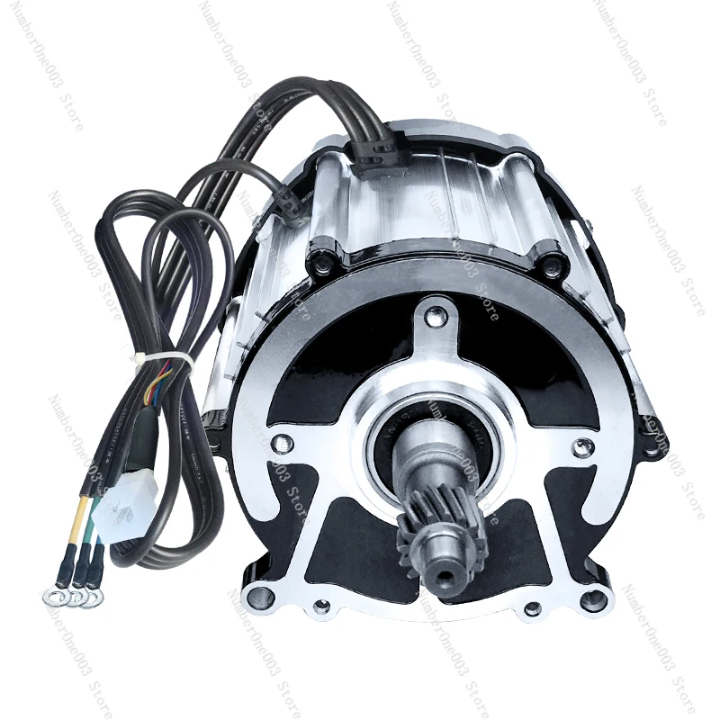 Electric Tricycle Motor 48v/60v/72v/1000w 1200w Permanent Magnet Brushless Differential Motor, 16 Gear Shaft